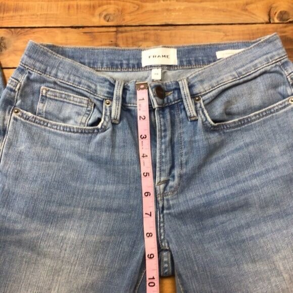 FRAME Denim men jeans L’homme skinny lightweight denim soft blue size 29 - Picture 9 of 9